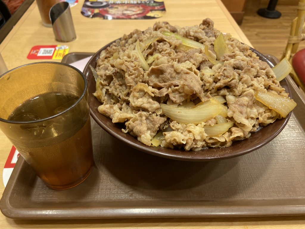 すき家の牛丼 キング 食べてみた Ymnjpブログ